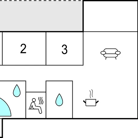 Dom wakacyjny Beautiful In With Sauna Fåborg